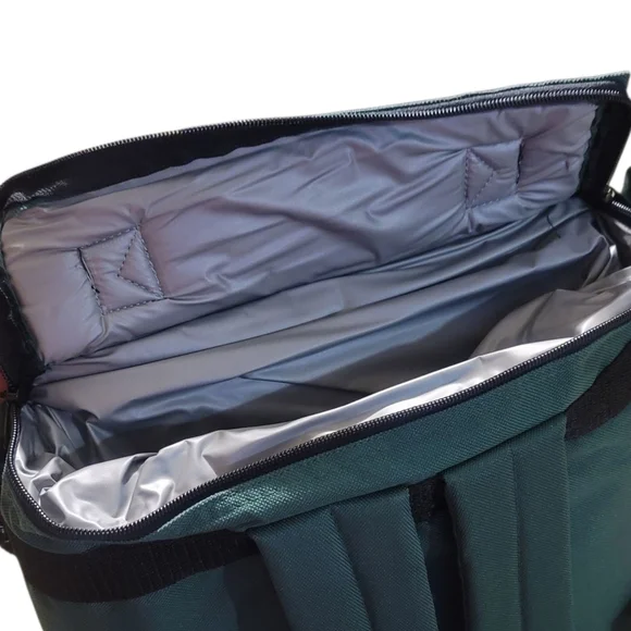 Picnic Essentials Backpack Wine Picnic for 4, Insulated Pocket Bottle Carrier - Picture 5 of 11